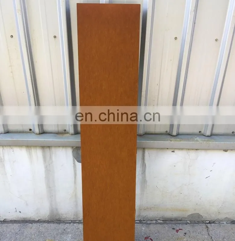 Corten Steel Wall Cladding Panels for Buildings S355J2WP