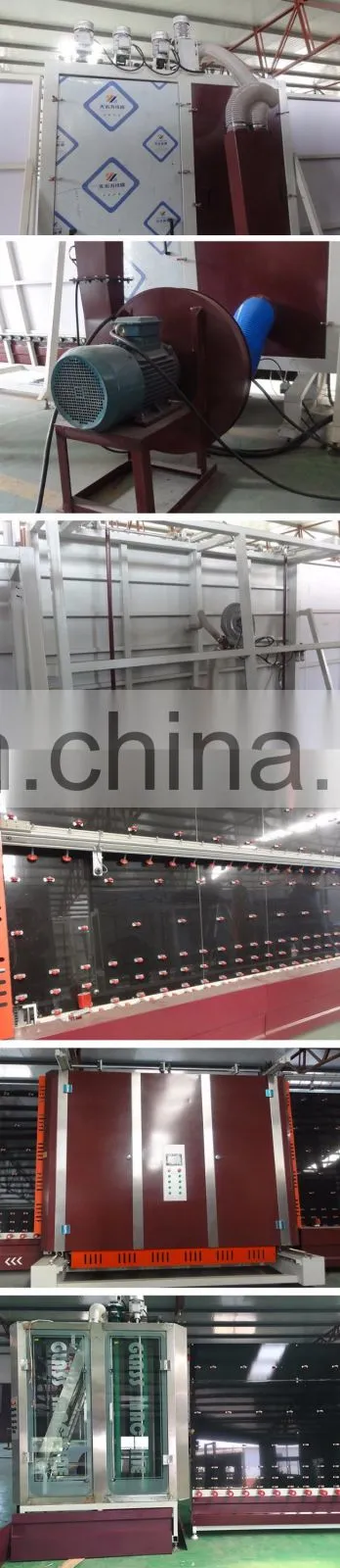 Vertical Double Glazing Glass Machinery / double glass machine production line