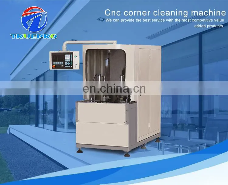 Single head upvc window welding milling machine