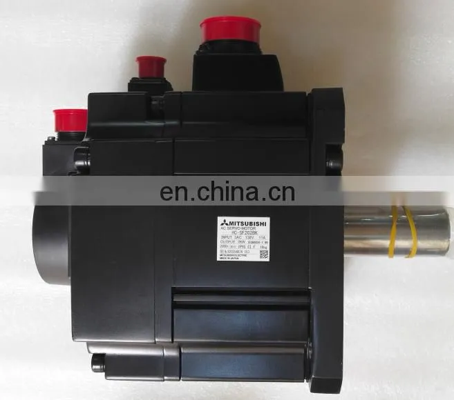 2kw Mitsubishi AC Servo Motor HC-SF202BK For Cutting Machine