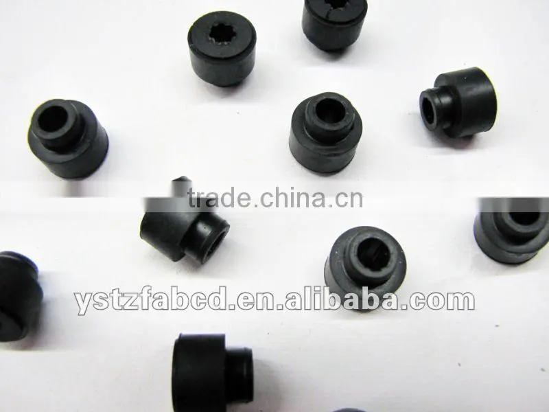 Silicone buttons for electronics items