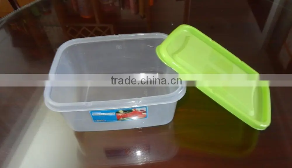 3500ml square plastic food storage container, storage box