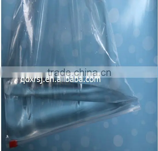 grip lock plastic bag/ slider bag