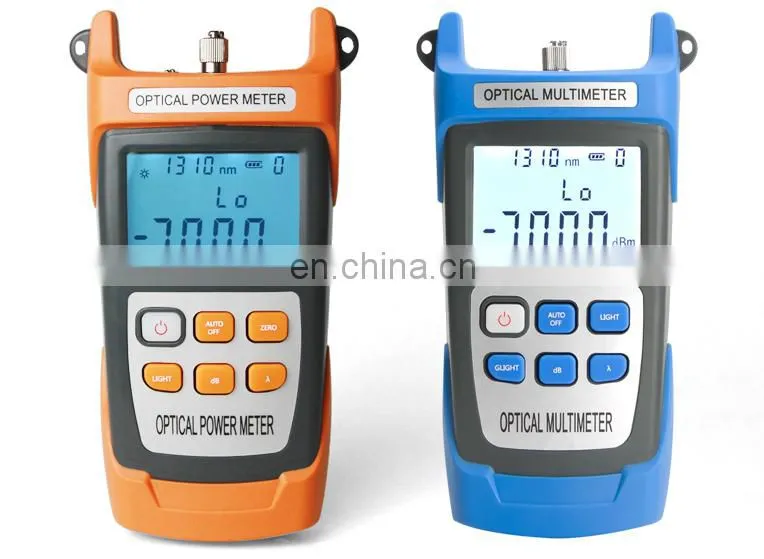 Handheld fiber optical laser light source power meter TH-880 850 1625nm six wavelength fiber optical power meter