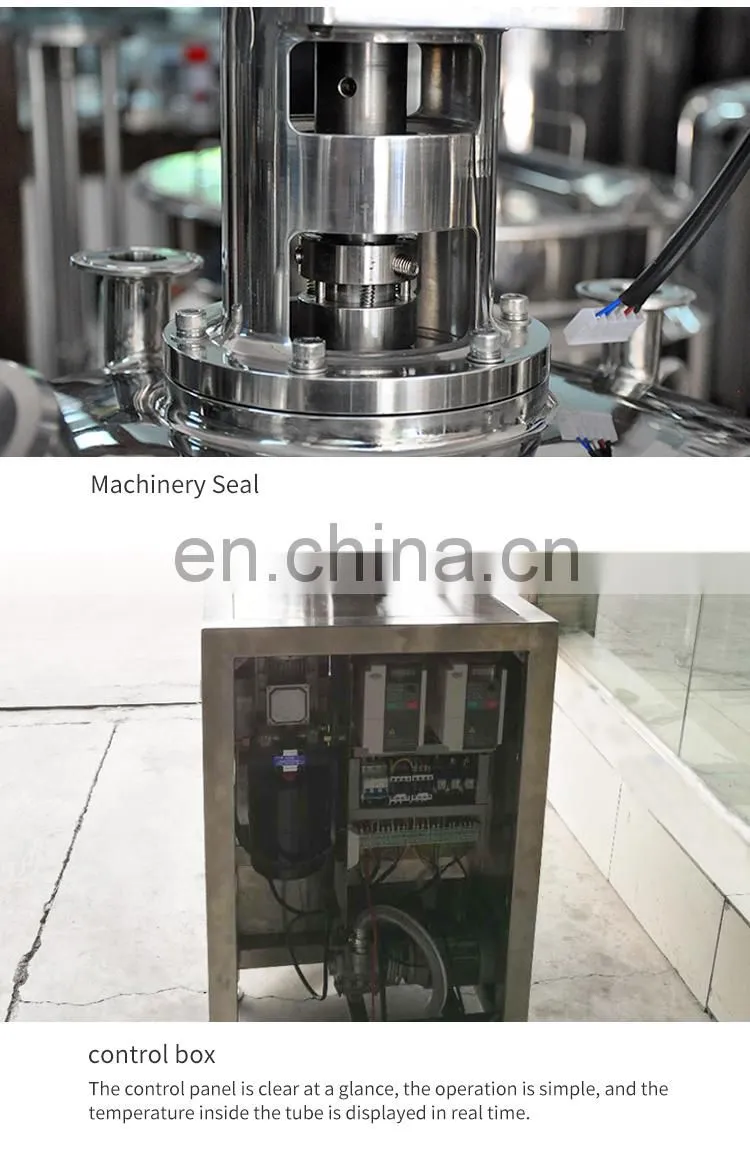 Mayonnaise Homogenizer Body Cream Cosmetic Making Emulsfying Mixer Machine