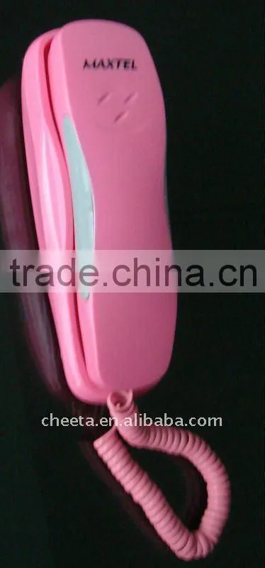 Pink cute trimline telefone telephone