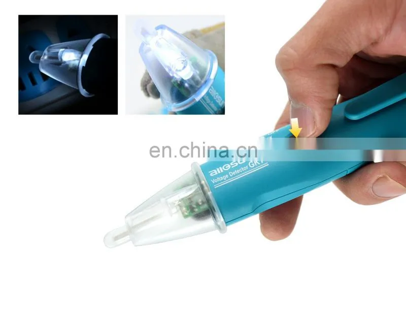 ALL SUN GK16 AC pen Non Contact Voltage Detect 50Hz-400Hz AC 5V-1000V Adjustable Sensitivity