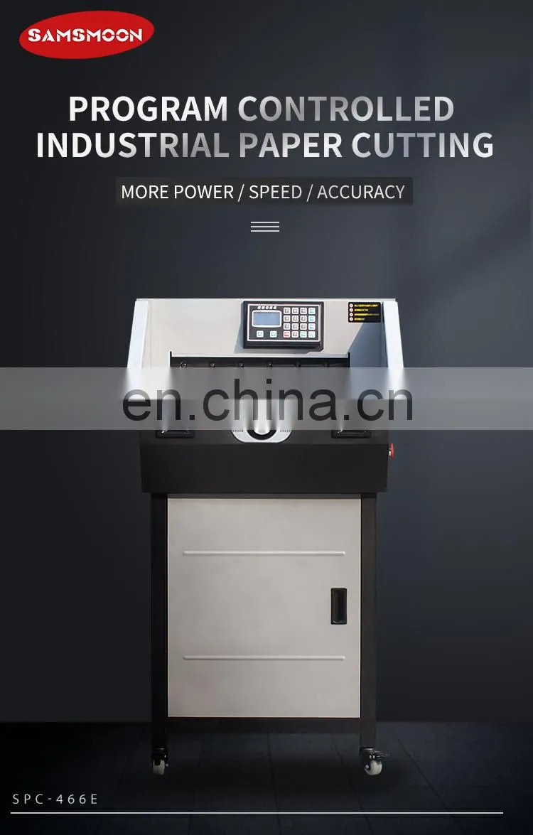 Factory Wholesale High Precision Electric Guillotines Paper Book Cutting Machine With LCD