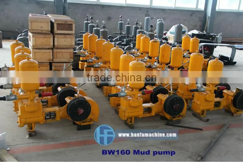 Best seller in 2013. BW160 mud pump for water well drilling machine