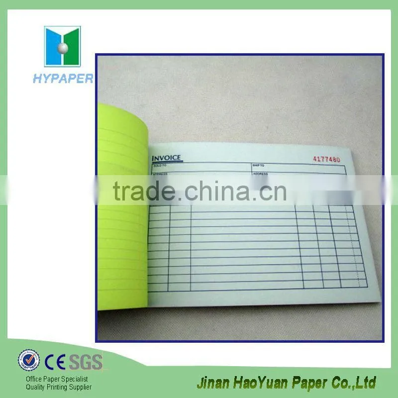 duplicate purchase order form repair book invoice