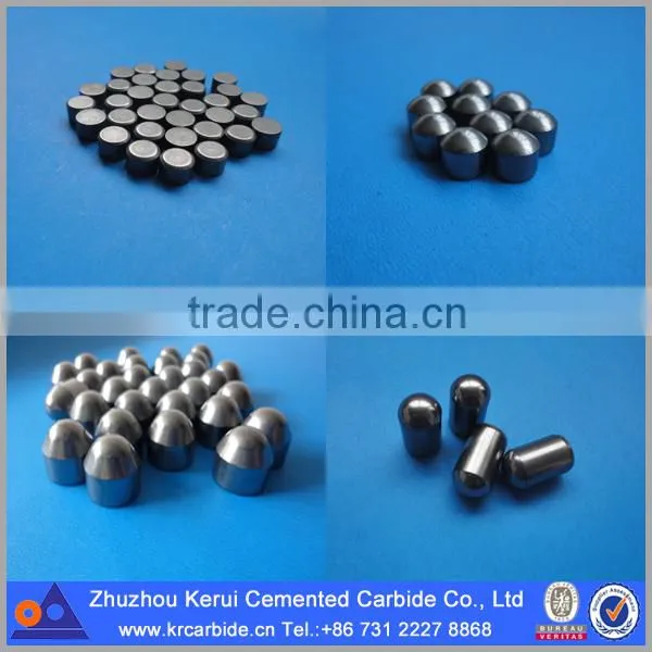 Tungsten carbide button/drilling button for roller reamer with exceptional durability and wear resistance