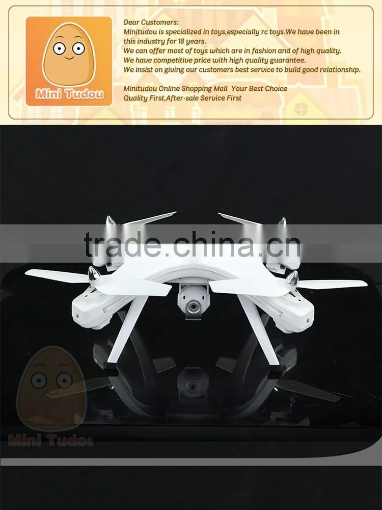 2016 New Toys mi camera drone W606-5G 5.8G FPV drone with 2MP Camera and night light