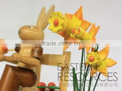 Easter Rabbit - Wooden Easter Decoration