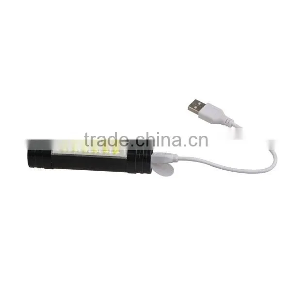 USB POWER BANK Flashlight Rechargeable USB Flashlight