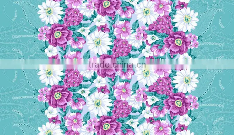 bed sheet fabric microfiber 100%polyester printed fabric/brushed soft fabric for home textile