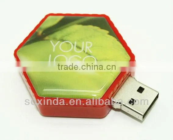 OEM Souvenir Gifts square box USB flash drives
