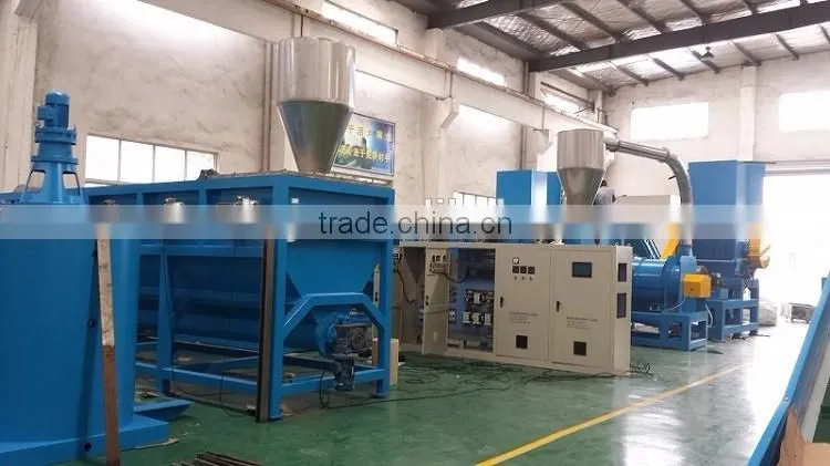 pp woven bag recycling line