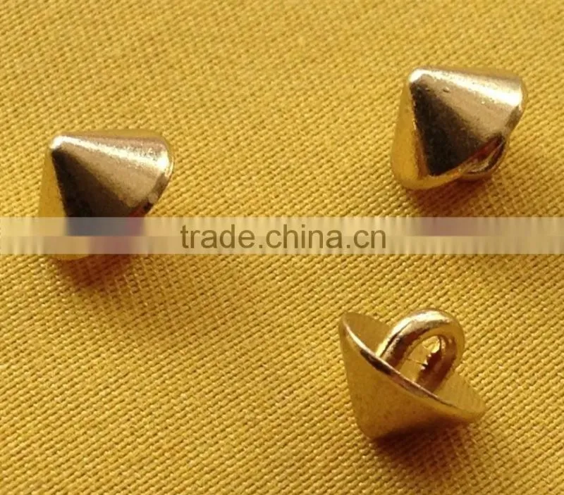 14L conicalness Shape Metal Shank Button For Sweater Wear -- M1600