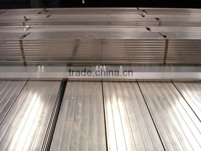 Rectangular Galvanized Hollow Tubes -- Z: 60GSM