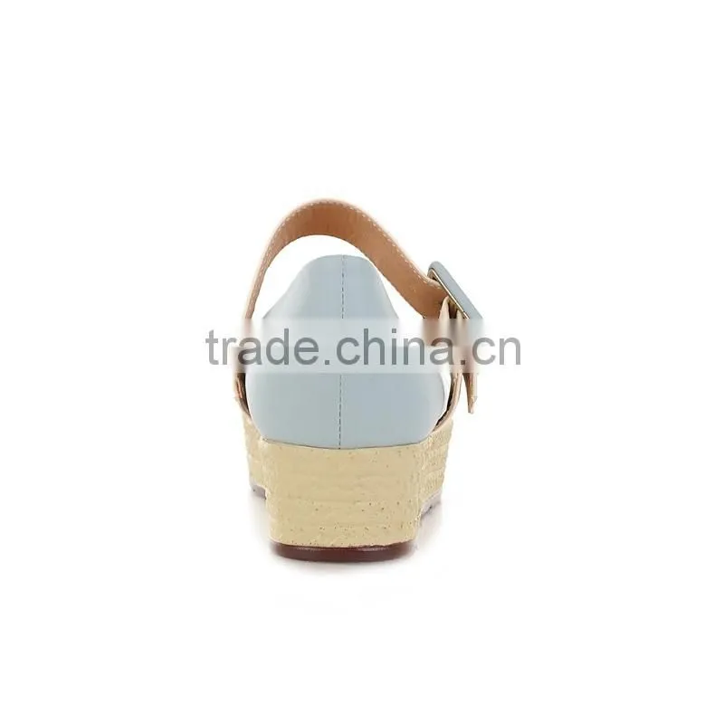 2014 New Arrival fashion rubber sole platform shoes for women