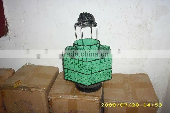 Chinese antique hanging red cloth new year lantern