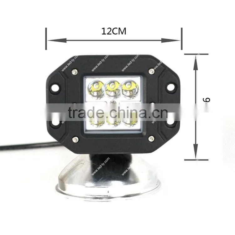Newest 18W LED Work Light,CREE LED Driving Light,LED Offroad Light For 4X4,4WD JEEP,TRUCK
