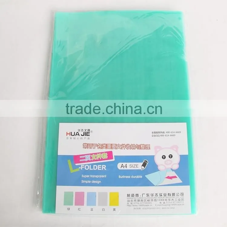 A4 FC size PP L Shape Document File Folders