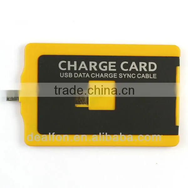 Universal Micro USB Sync And Charge Card for Samsung S4 S3 Note2