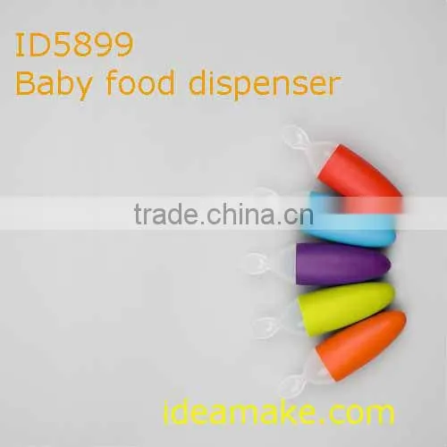 Baby Food Dispenser As Seen On TV Silicone baby food dispensing spoon