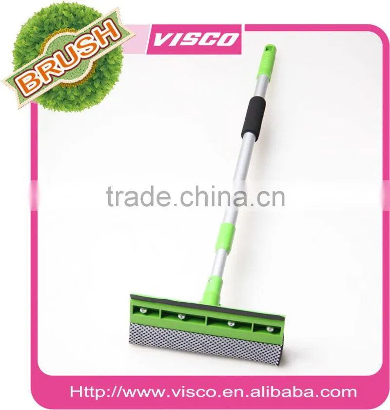microfiber polishing cloth with locking telescoping handle