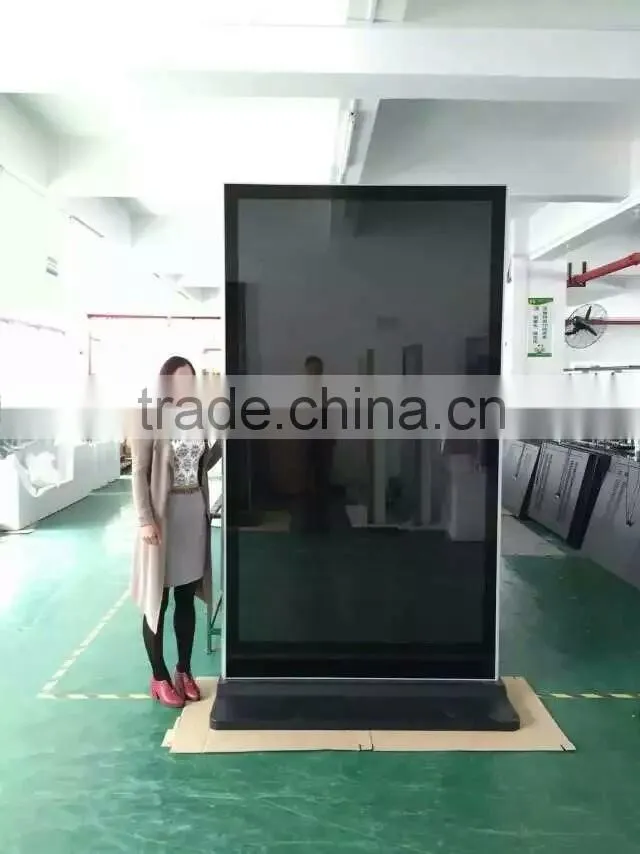 98 inch indoor floor stand digital signage LCD advertising player