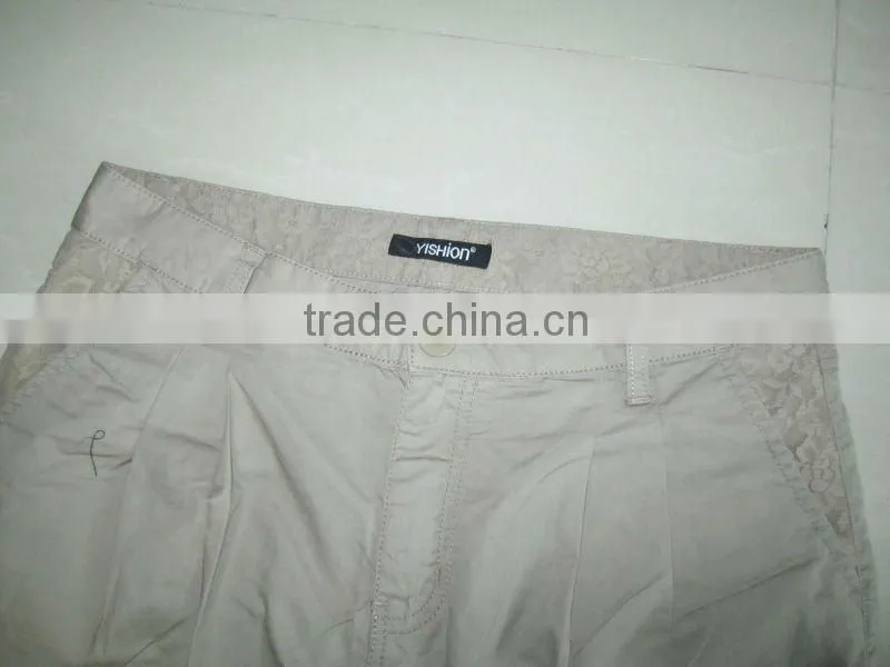 2012 new ladies casual cotton pants