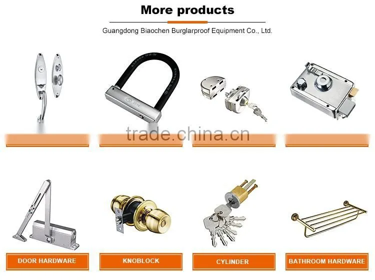 stainless steel door lock strike Size 170 x 45 mm door lock