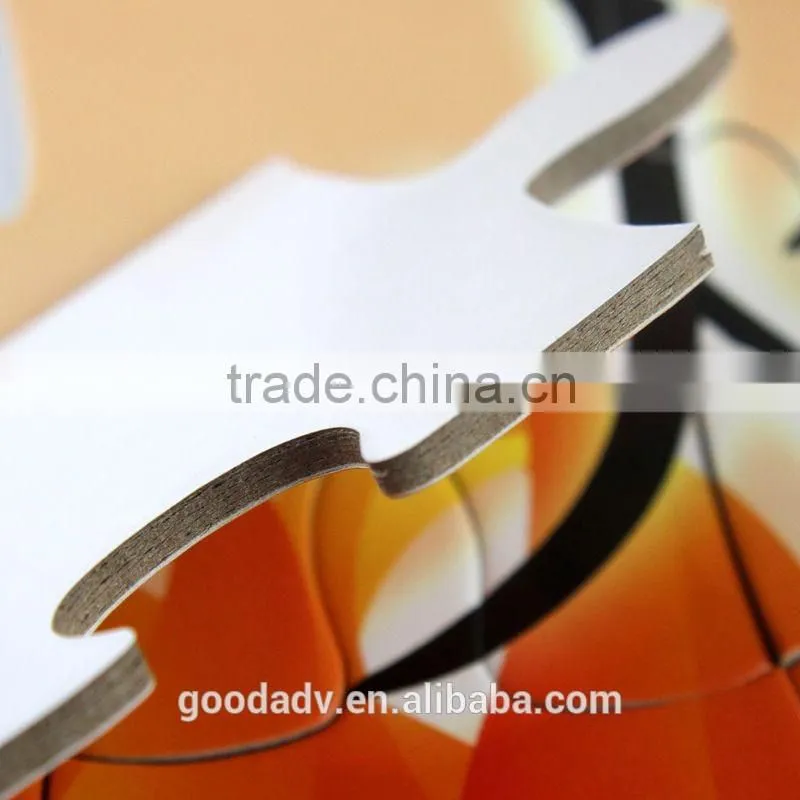 Cheap promotional items for kids paper card puzzle