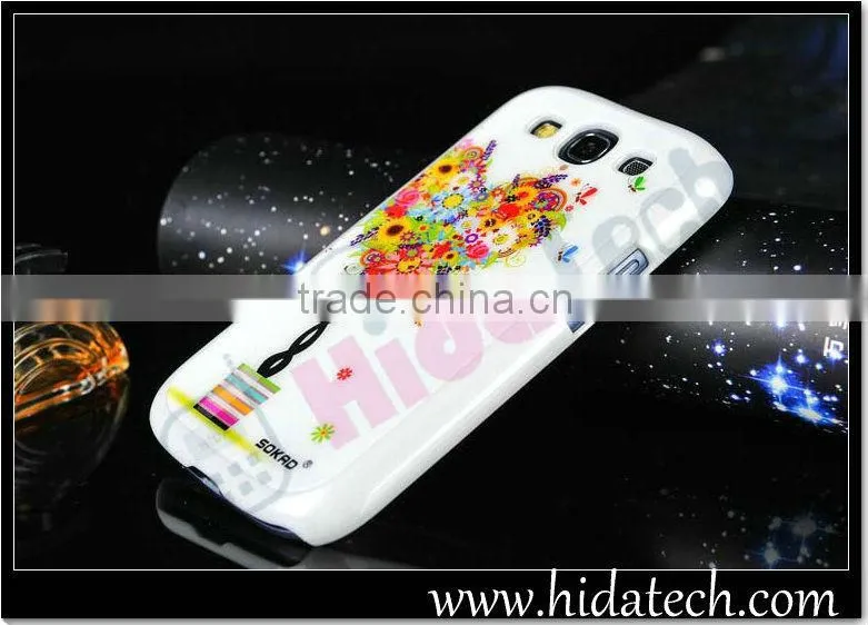 For Samsung Galaxy S3 i9300 Butterfly Flower Hard Case,Factory Direct Selling,OEM/ODM,In Stock SOKAD