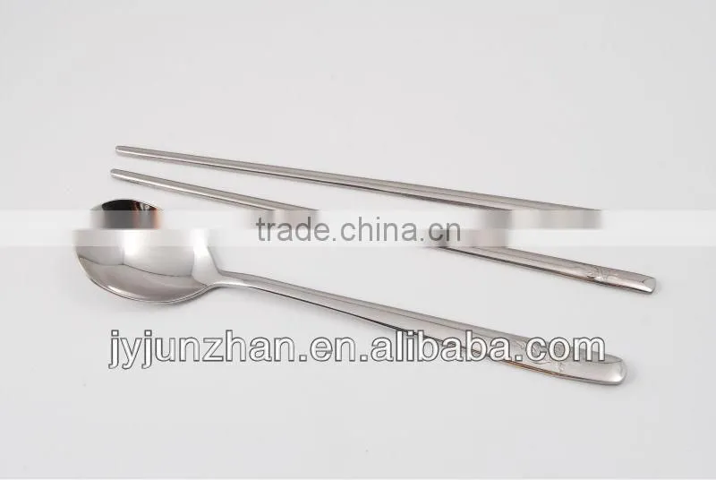 Stainless steel 410 Korean spoon with perfect polishing and nice design handle