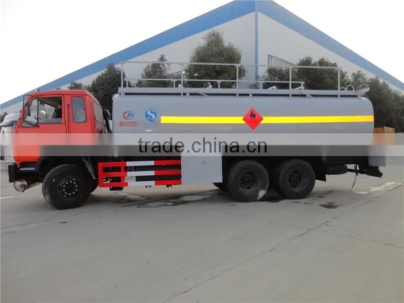 dongfeng 6*4 20 ton fuel storage tank, fuel dispensing trucks, capacity fuel truck