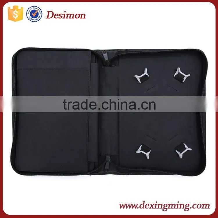 customized zipper leather tablet case for Panasonic FZ-Q1