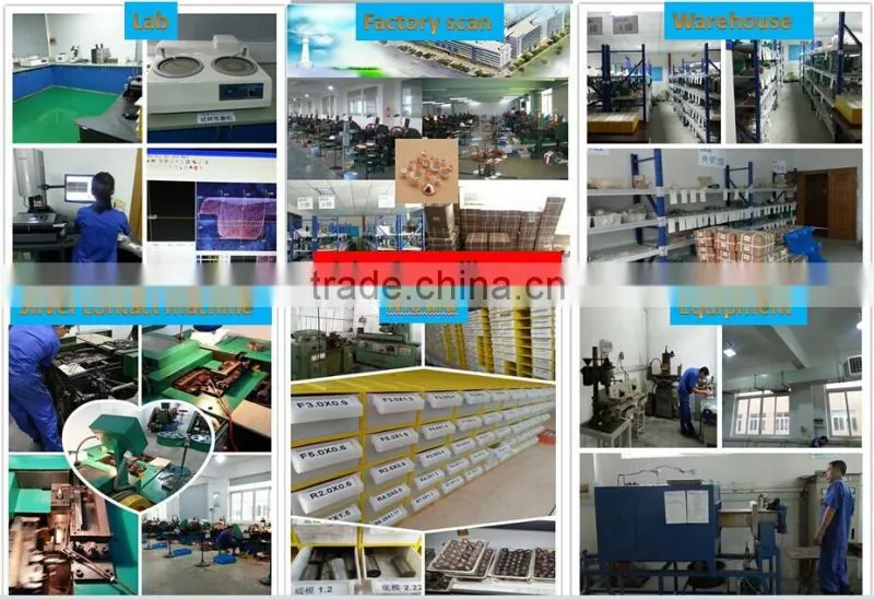 Electrical Bimetal silver contact for swithches (20 years experiance just for silver contact ,contact tips,switch parts)