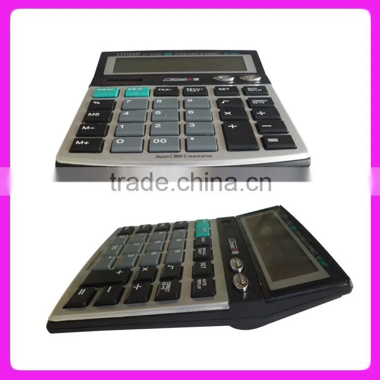 Factory supply 12 digits calculator,Electronic desktop calculator