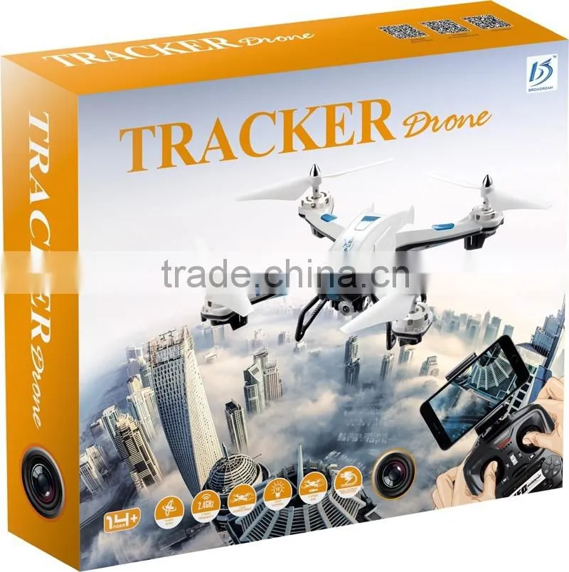 2.4G RC drone quadcopter with WIFI FPV camera