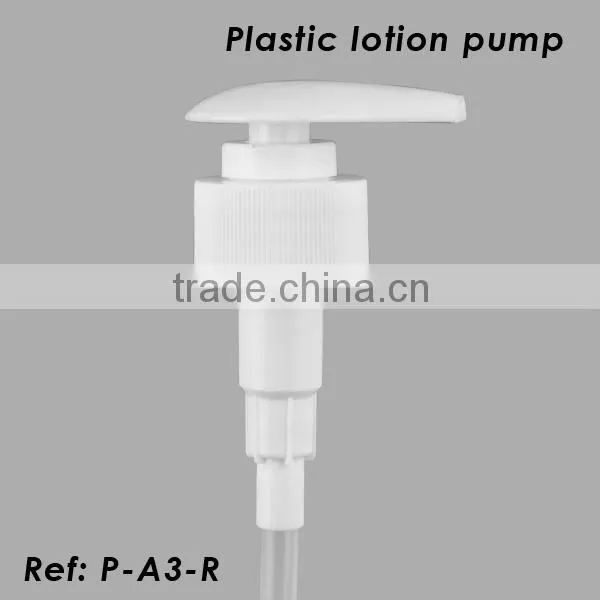 White 28/410 shampoo pump dispenser