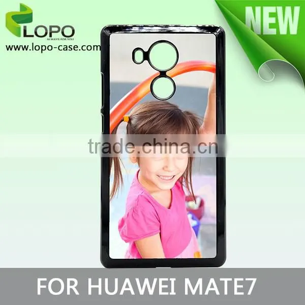 New Product Sublimation hard PC cover case for HUAWEI MATE7