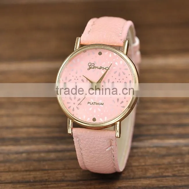 Antique Women Bronze Case Wrist Watch Vogue World Map Fashion Quartz 3ATM Horloges