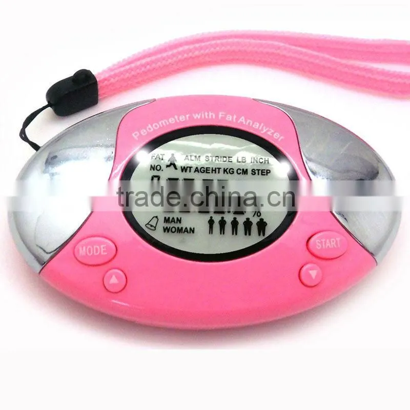 Cheap pedometer with clip for promotion logo basic pedometer with step counter