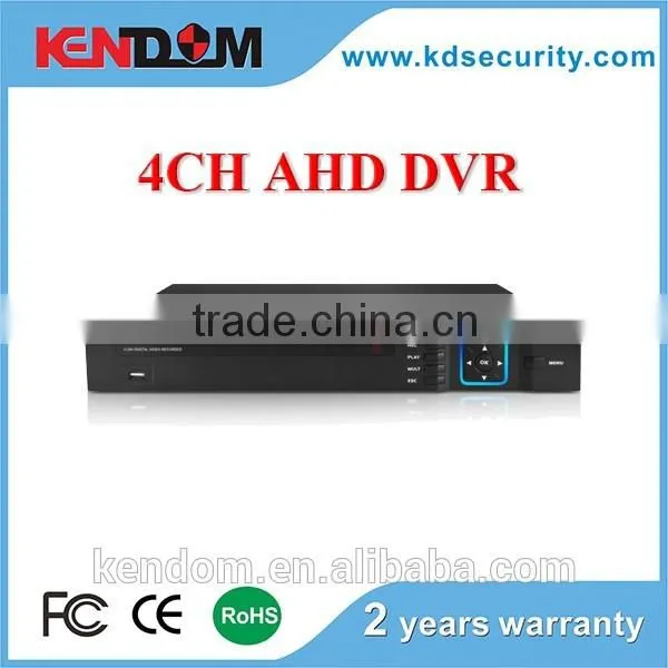 Kendom 960H 4 / 8ch AHD DVR 1080p for Security camera system Hybrid DVR 2ch AHD+2ch IP/Analog IP 4ch 960P realtime