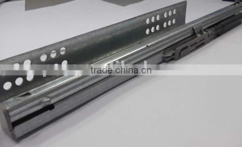 V6 under mount drawer slide with 1.5 x 1.5 x 1.5mm thicness