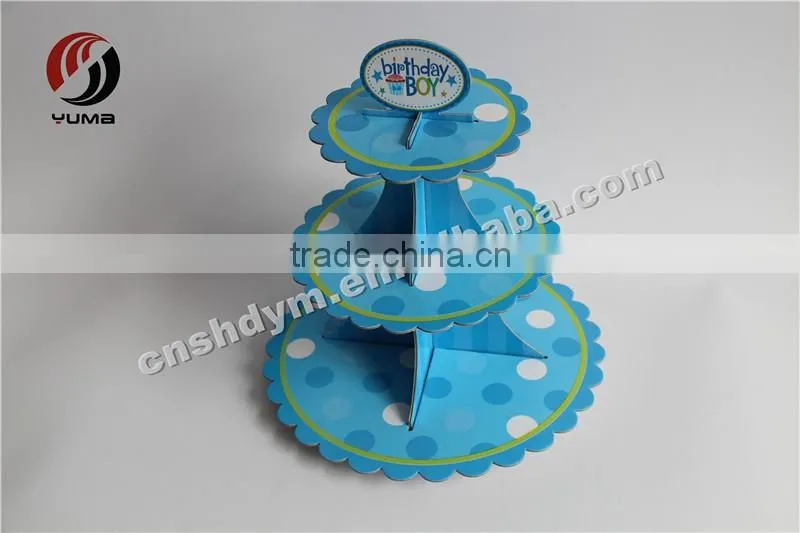multi-layer spiral wedding cake stand
