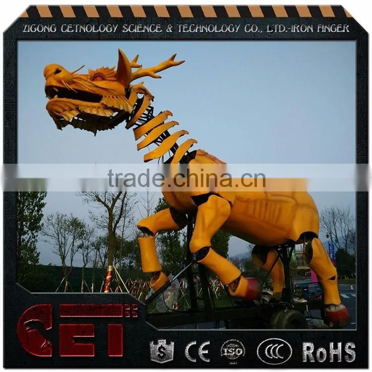 animatronic walking Dragon robotic horse parade exhibition products