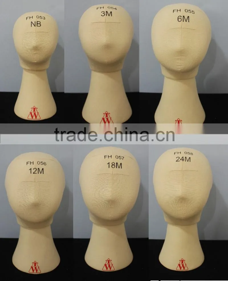 Child mannequin head for 12M
